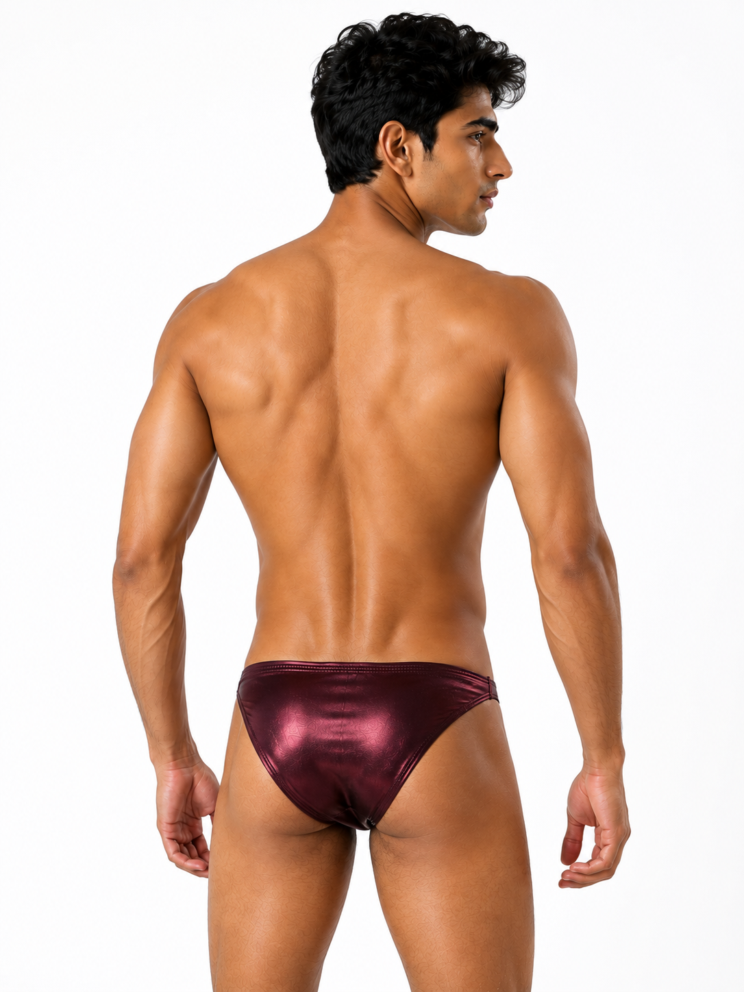 Shimmer Burgundy Bikini