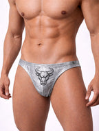 Shimmer Micro Bikini – Silver