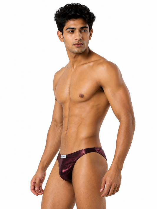 Shimmer Burgundy Bikini